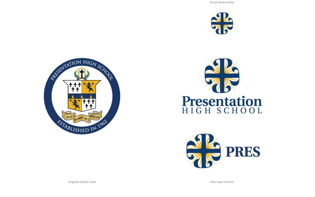 Presentation High School – Logo Variations