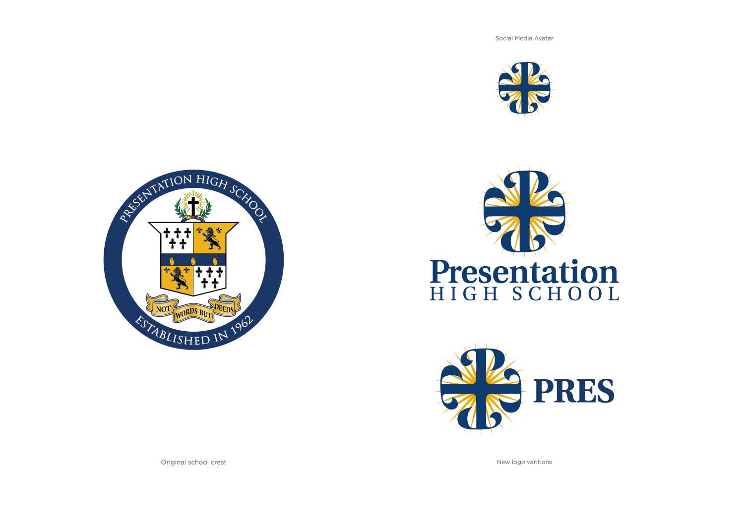 presentation high school logo
